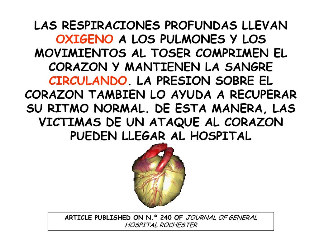 ARTICLE PUBLISHED ON N.º 240 OF JOURNAL OF GENERAL HOSPITAL ROCHESTER