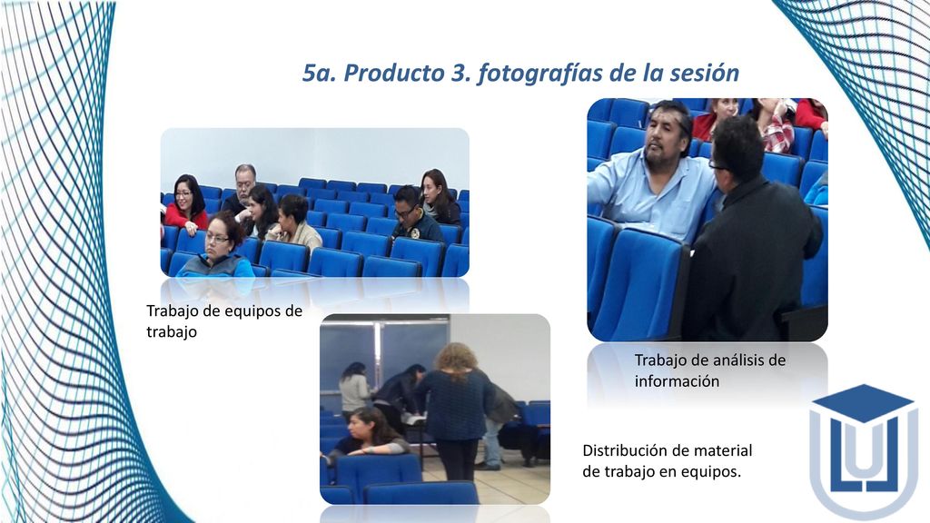 5a. Producto 3. fotografías de la sesión