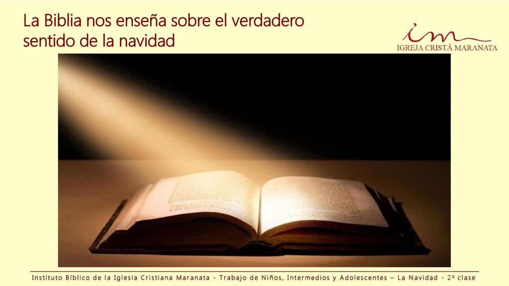La Biblia nos enseña sobre el verdadero sentido de la navidad