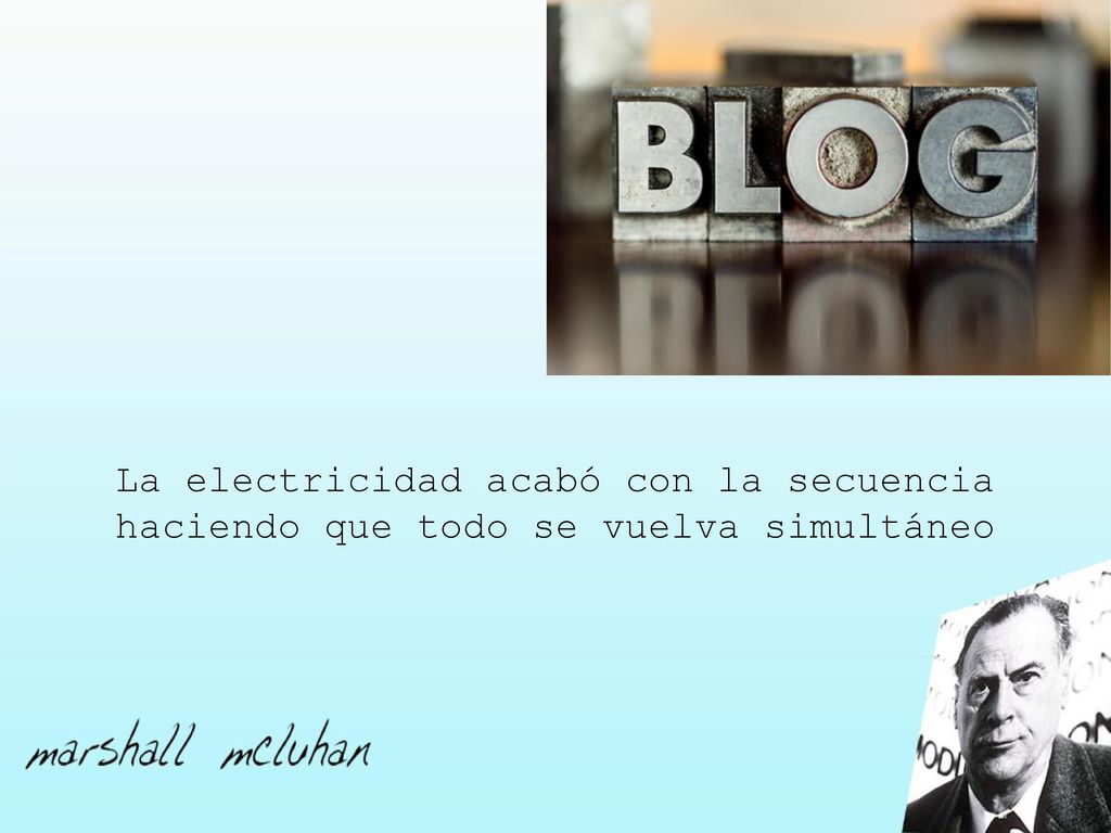 La electricidad acabó con la secuencia haciendo que todo se vuelva simultáneo