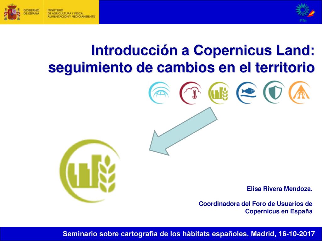 Introducción a Copernicus Land: seguimiento de cambios en el territorio