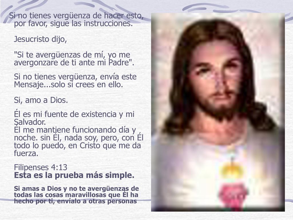 Si no tienes vergüenza de hacer esto, por favor, sigue las instrucciones.