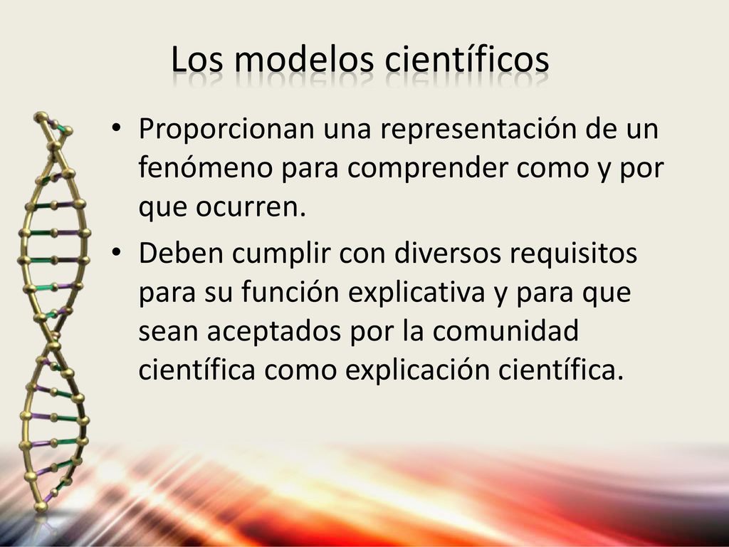 Los modelos Científicos - ppt descargar