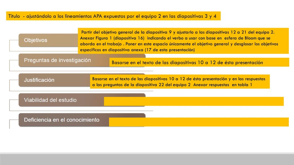 Basarse en el texto de las diapositivas 10 a 12 de ésta presentación