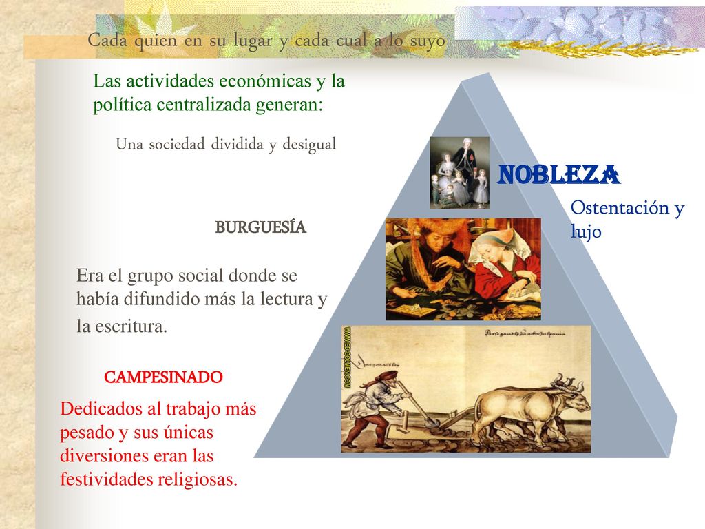 Cada quien en su lugar y cada cual a lo suyo