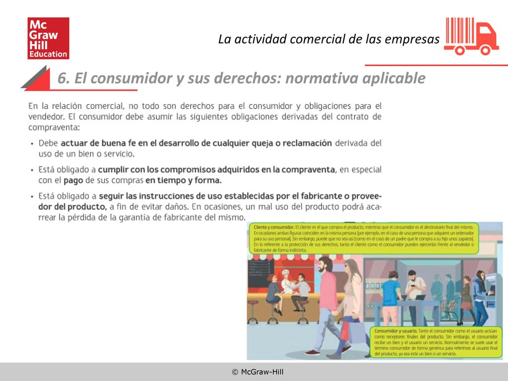 6. El consumidor y sus derechos: normativa aplicable