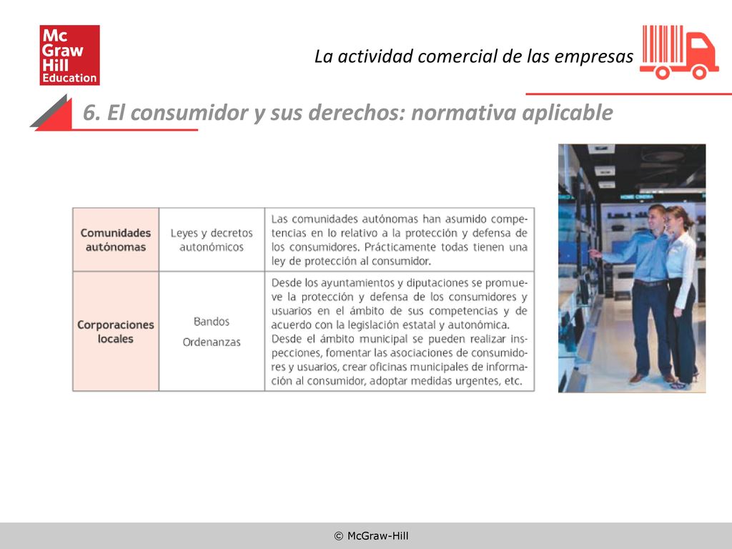 6. El consumidor y sus derechos: normativa aplicable