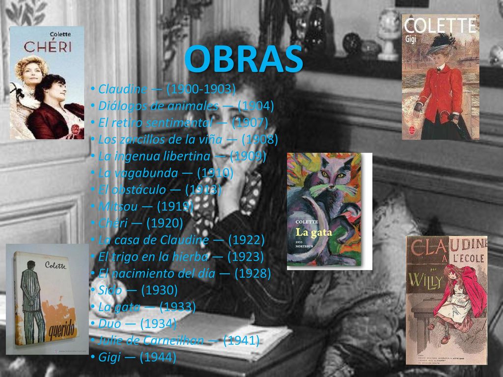 OBRAS Claudine — ( ) Diálogos de animales — (1904)