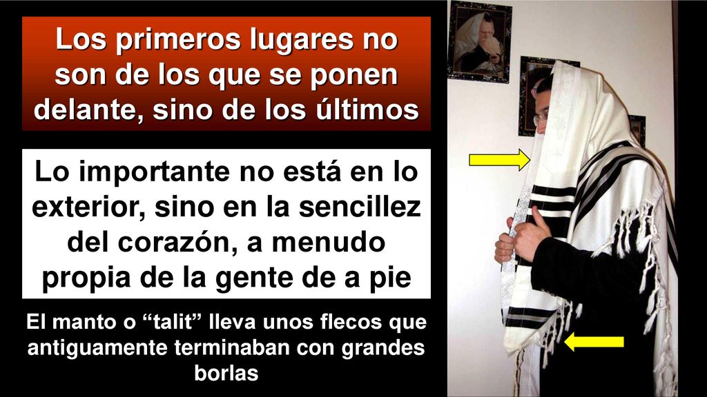Los primeros lugares no son de los que se ponen delante, sino de los últimos