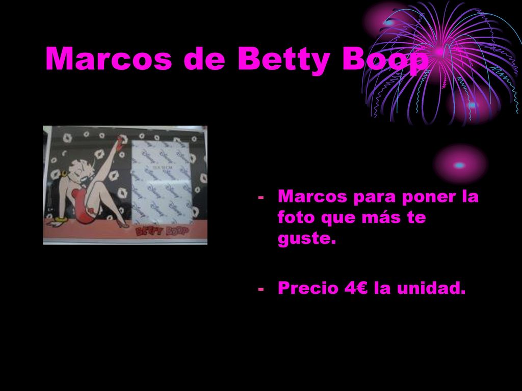 Marcos de Betty Boop Marcos para poner la foto que más te guste.