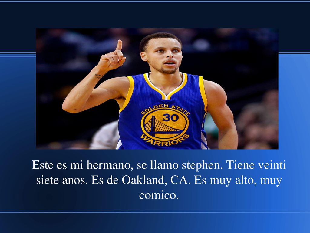 Este es mi hermano, se llamo stephen. Tiene veinti siete anos