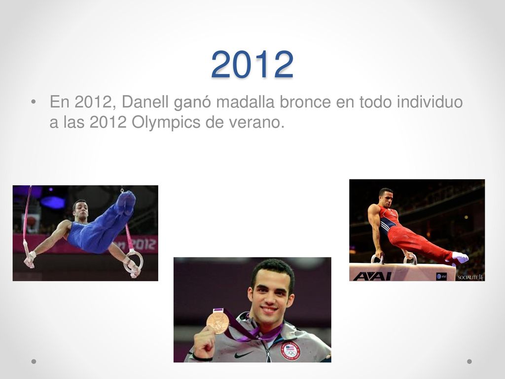 2012 En 2012, Danell ganó madalla bronce en todo individuo a las 2012 Olympics de verano. Biography
