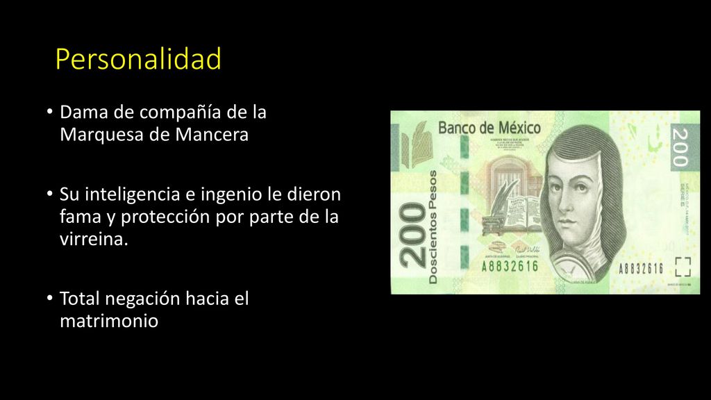 Personalidad Dama de compañía de la Marquesa de Mancera