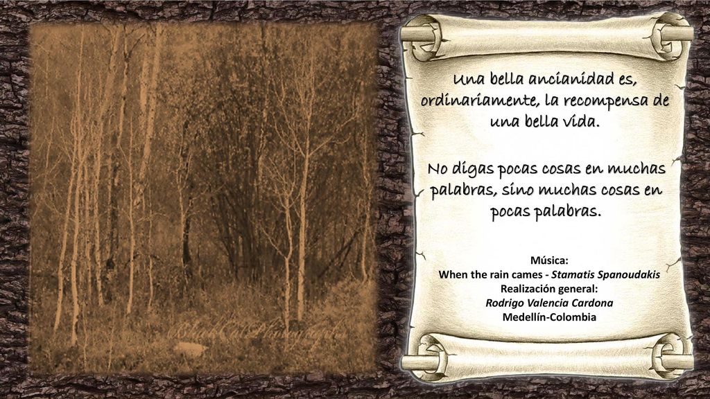 When the rain cames - Stamatis Spanoudakis Rodrigo Valencia Cardona