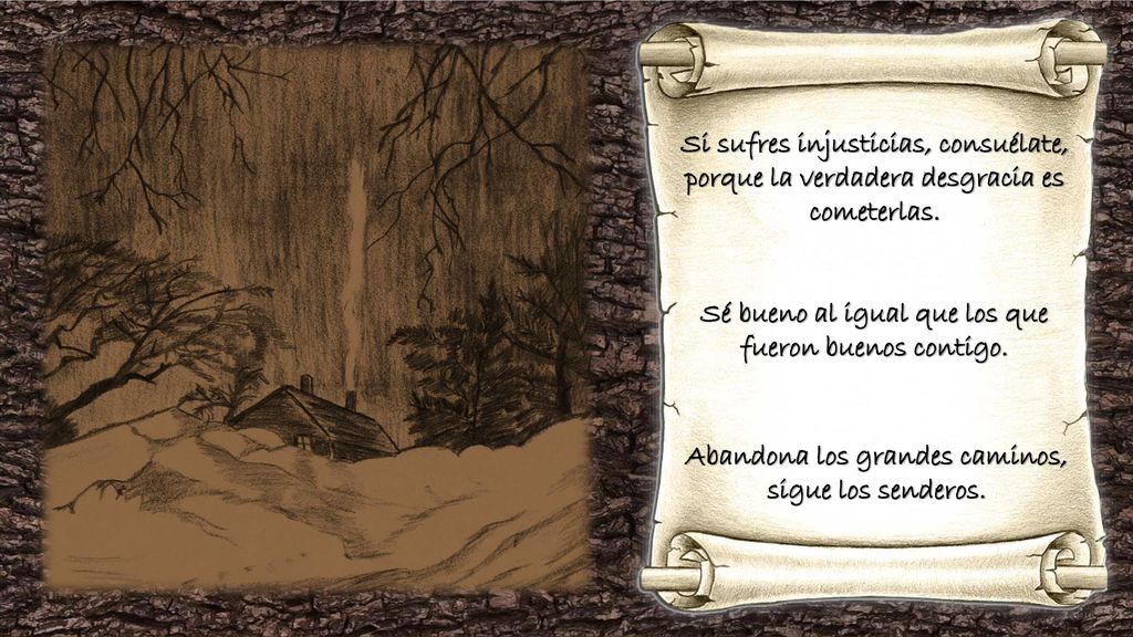 Sé bueno al igual que los que fueron buenos contigo.