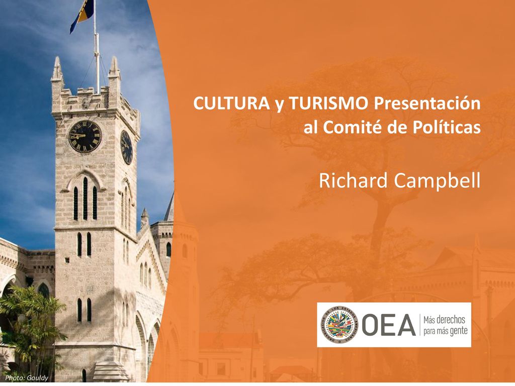 Richard Campbell CULTURA y TURISMO Presentación al Comité de Políticas