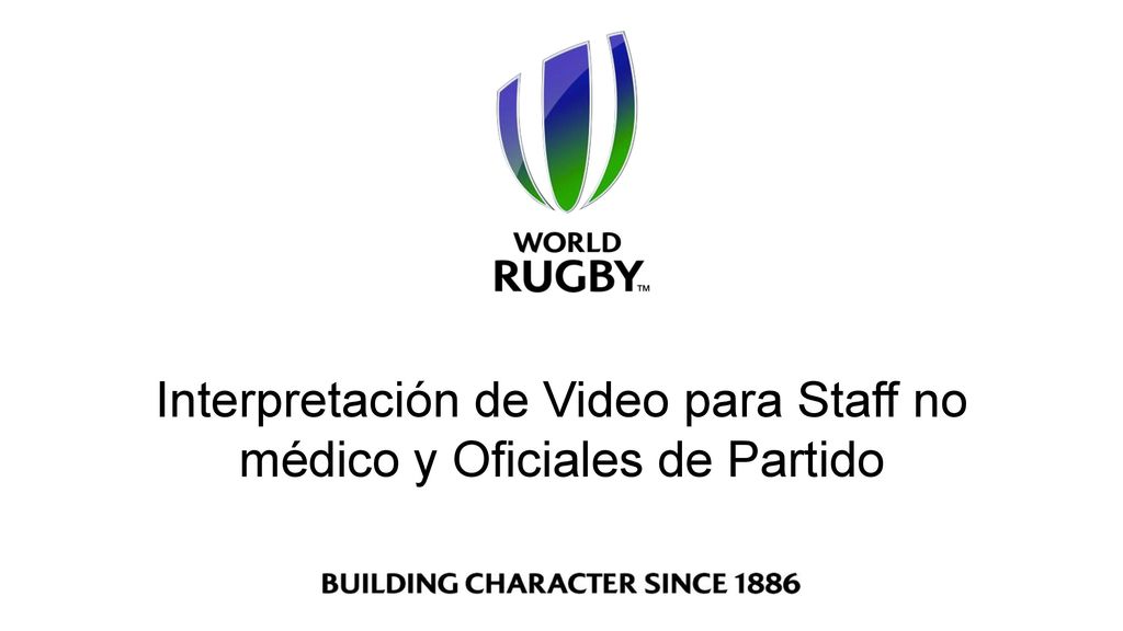 Interpretación de Video para Staff no médico y Oficiales de Partido