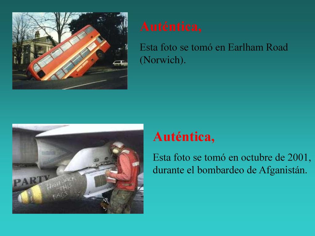 Auténtica, Auténtica, Esta foto se tomó en Earlham Road (Norwich).