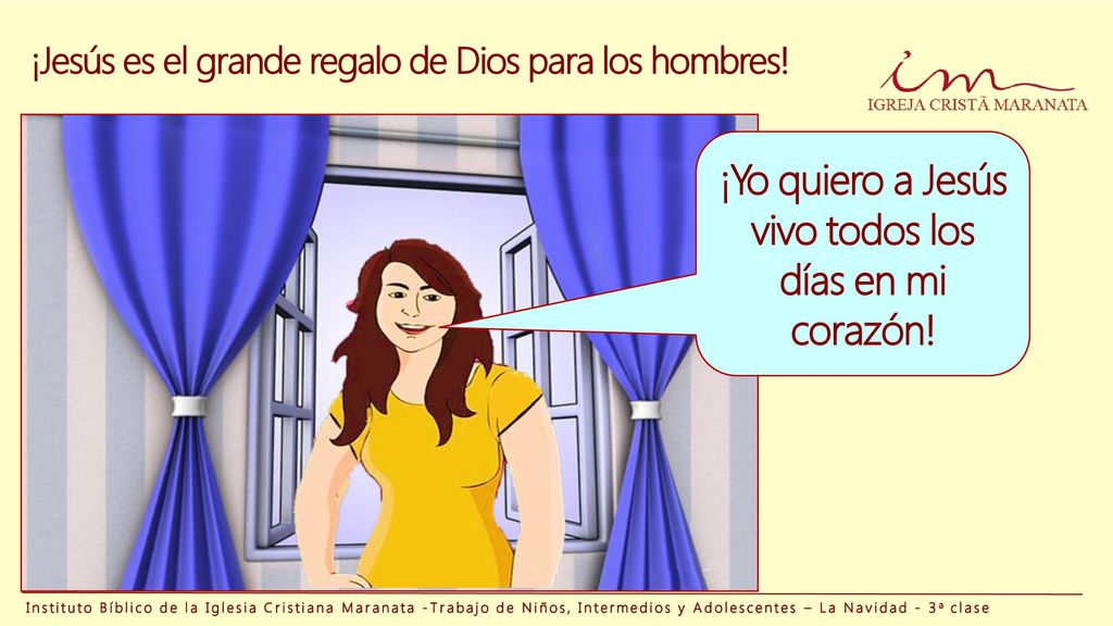 ¡Yo quiero a Jesús vivo todos los días en mi corazón!