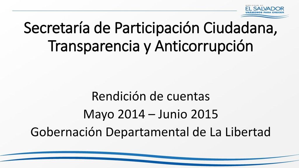 Secretaría de Participación Ciudadana, Transparencia y Anticorrupción