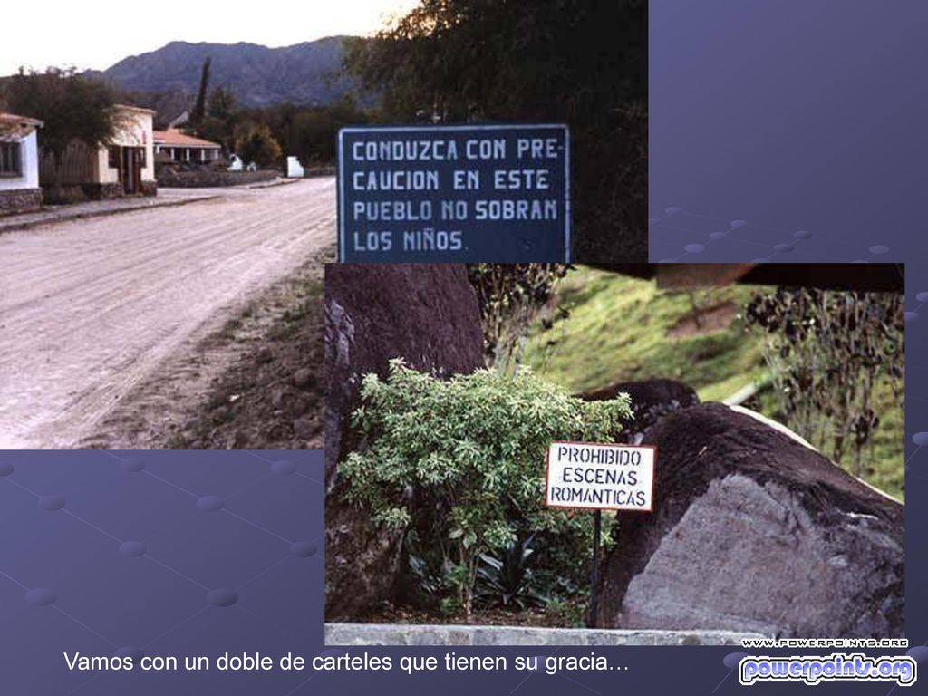 Vamos con un doble de carteles que tienen su gracia…