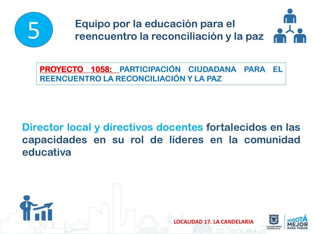 5 Equipo por la educación para el reencuentro la reconciliación y la paz.