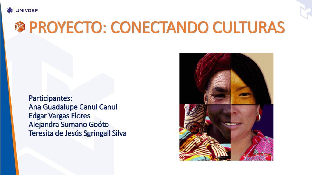 PROYECTO: CONECTANDO CULTURAS Participantes: Ana Guadalupe Canul Canul Edgar Vargas Flores Alejandra Sumano Goóto Teresita de Jesús Sgringall Silva