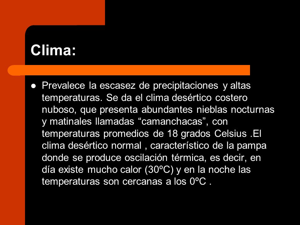 Clima: