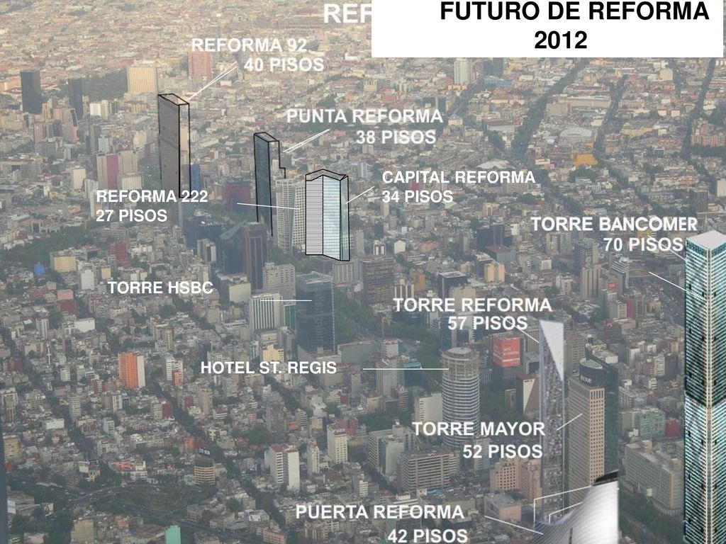 FUTURO DE REFORMA 2012 CAPITAL REFORMA 34 PISOS REFORMA PISOS