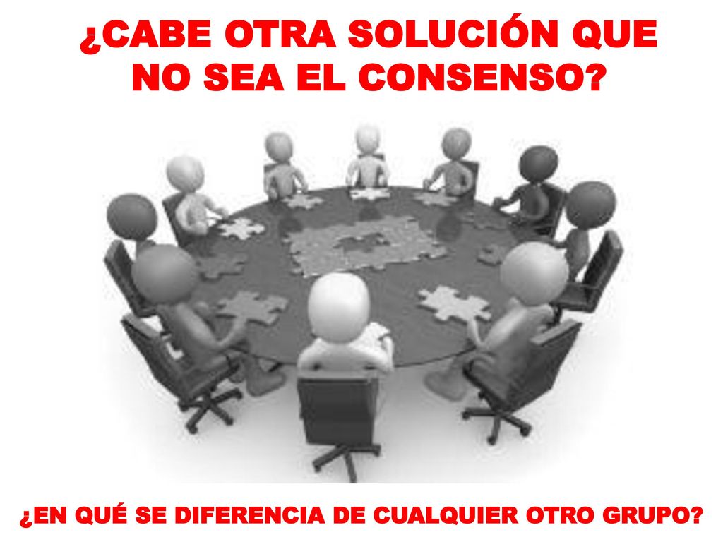 ¿CABE OTRA SOLUCIÓN QUE ¿EN QUÉ SE DIFERENCIA DE CUALQUIER OTRO GRUPO