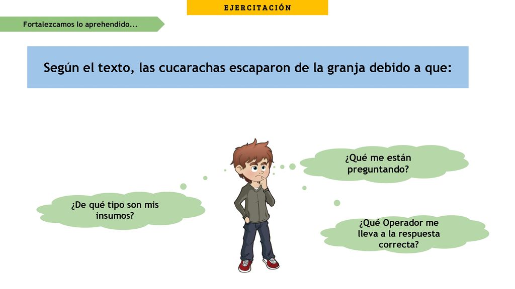 Según el texto, las cucarachas escaparon de la granja debido a que: