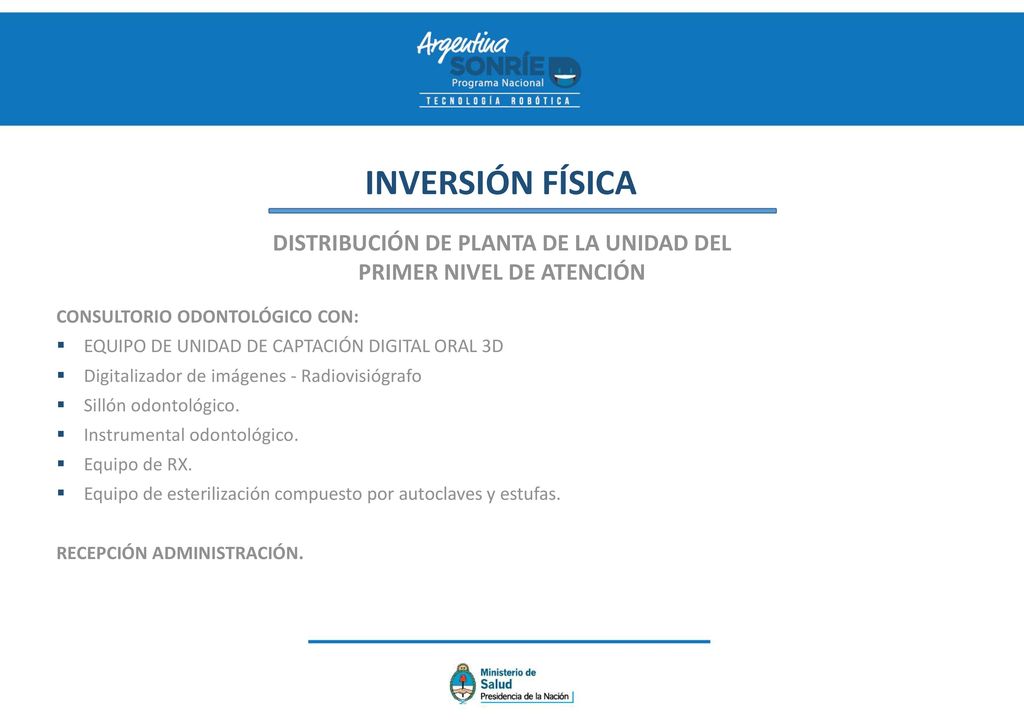DISTRIBUCIÓN DE PLANTA DE LA UNIDAD DEL PRIMER NIVEL DE ATENCIÓN