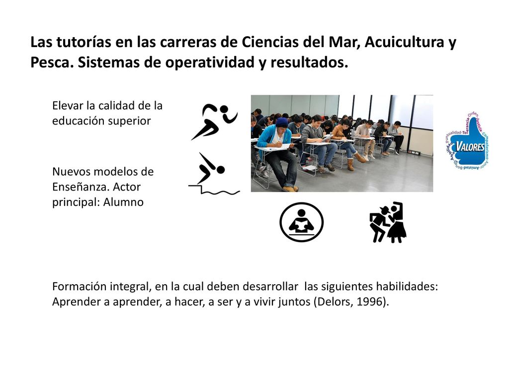 Las tutorías en las carreras de Ciencias del Mar, Acuicultura y Pesca