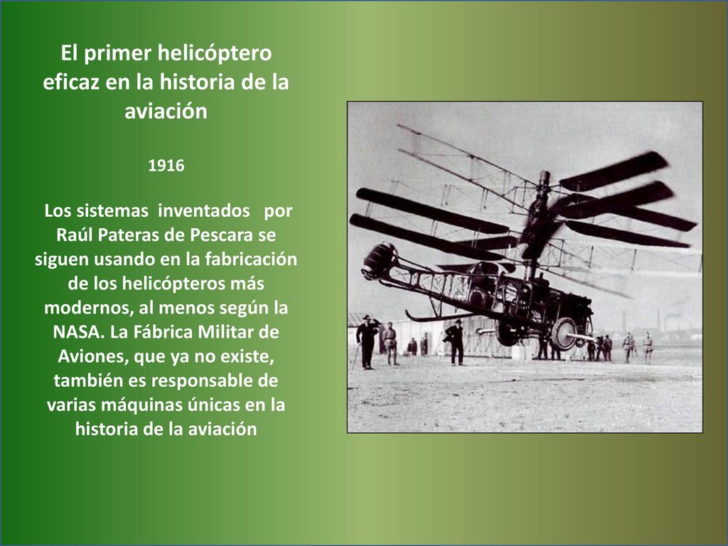 El primer helicóptero eficaz en la historia de la aviación