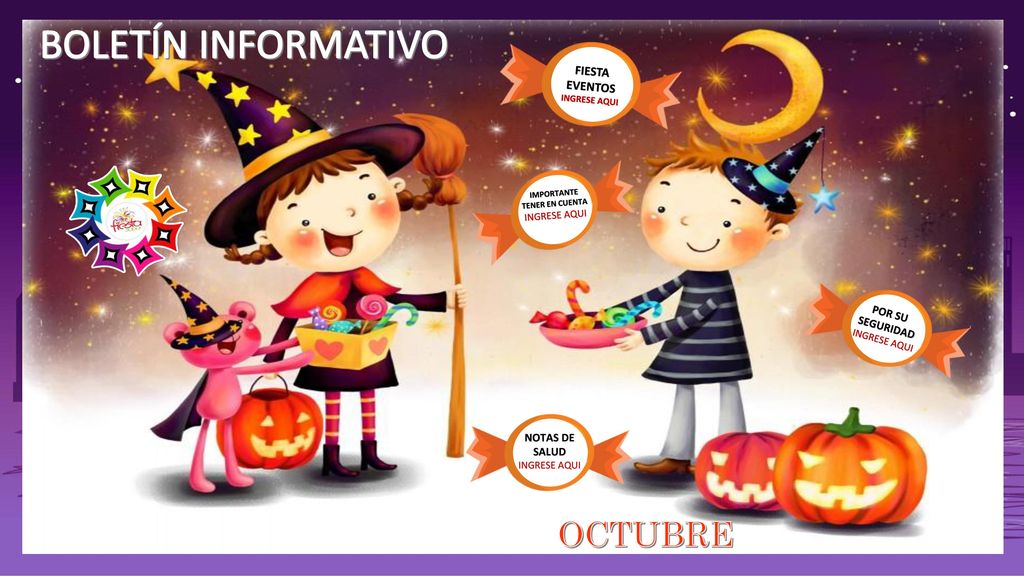 BOLETÍN INFORMATIVO OCTUBRE FIESTA EVENTOS POR SU SEGURIDAD NOTAS DE