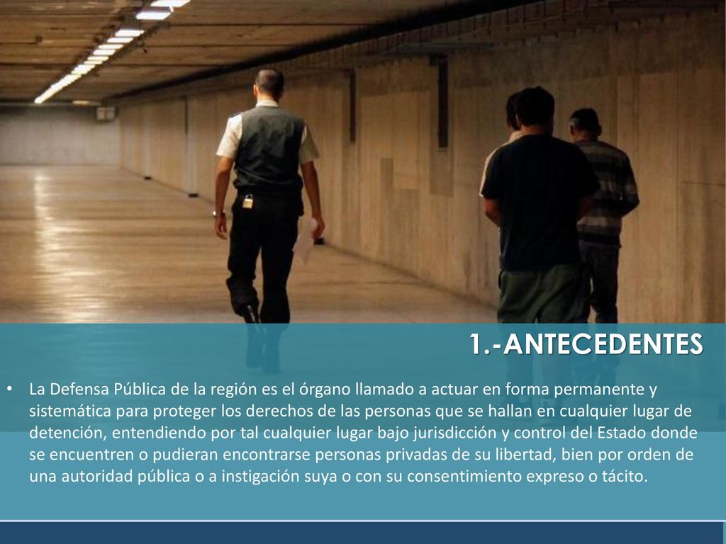 1.-ANTECEDENTES La defensa penal de adolescentes como desafío para la Defensoría Penal Pública de Chile.