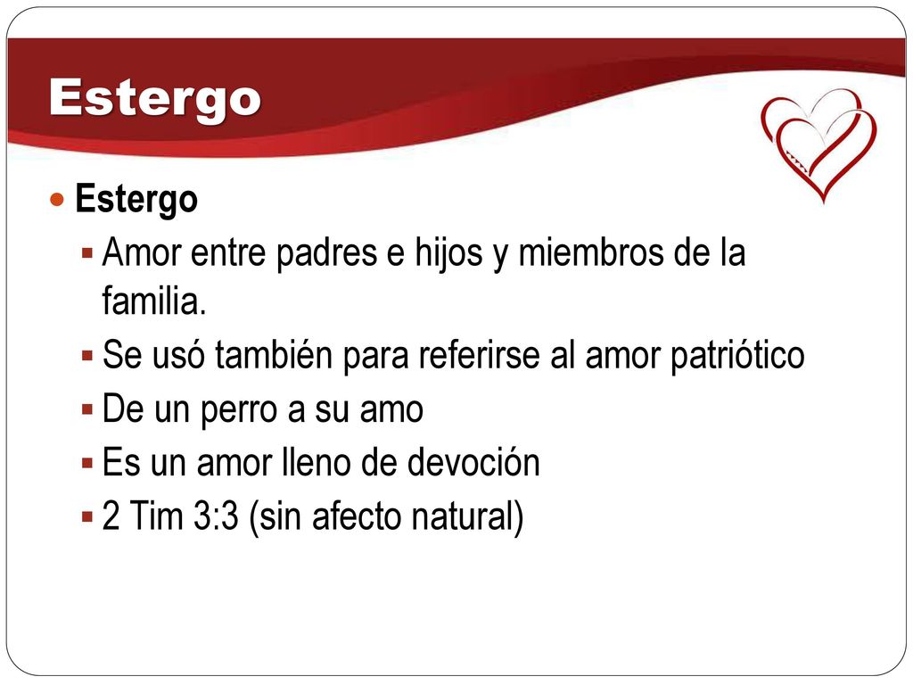 Estergo Estergo Amor entre padres e hijos y miembros de la familia.