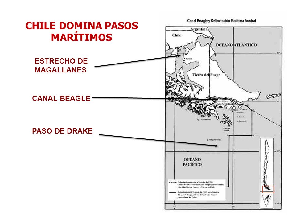 CHILE DOMINA PASOS MARÍTIMOS