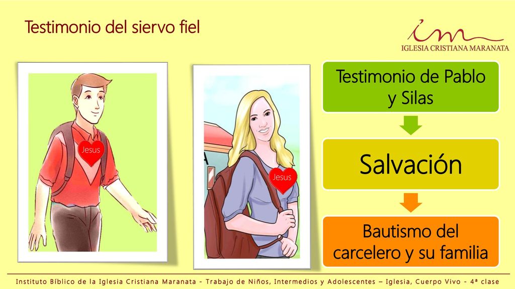 Testimonio de Pablo y Silas Bautismo del carcelero y su familia