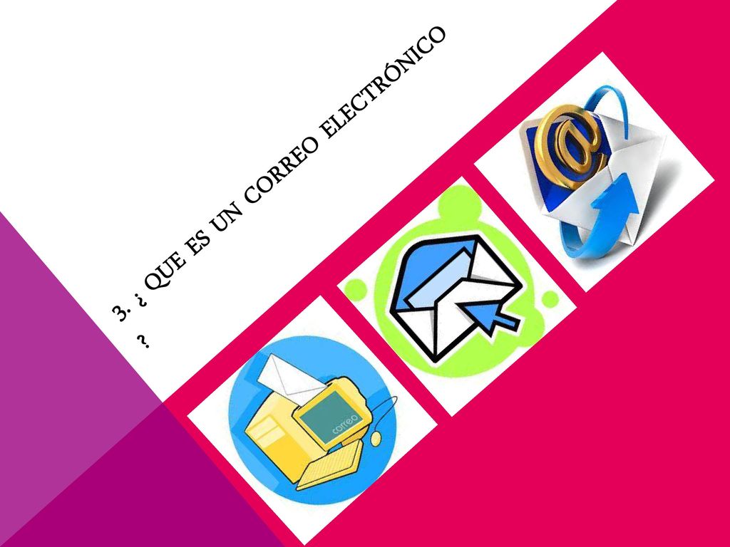 3. ¿ Que es un correo electrónico