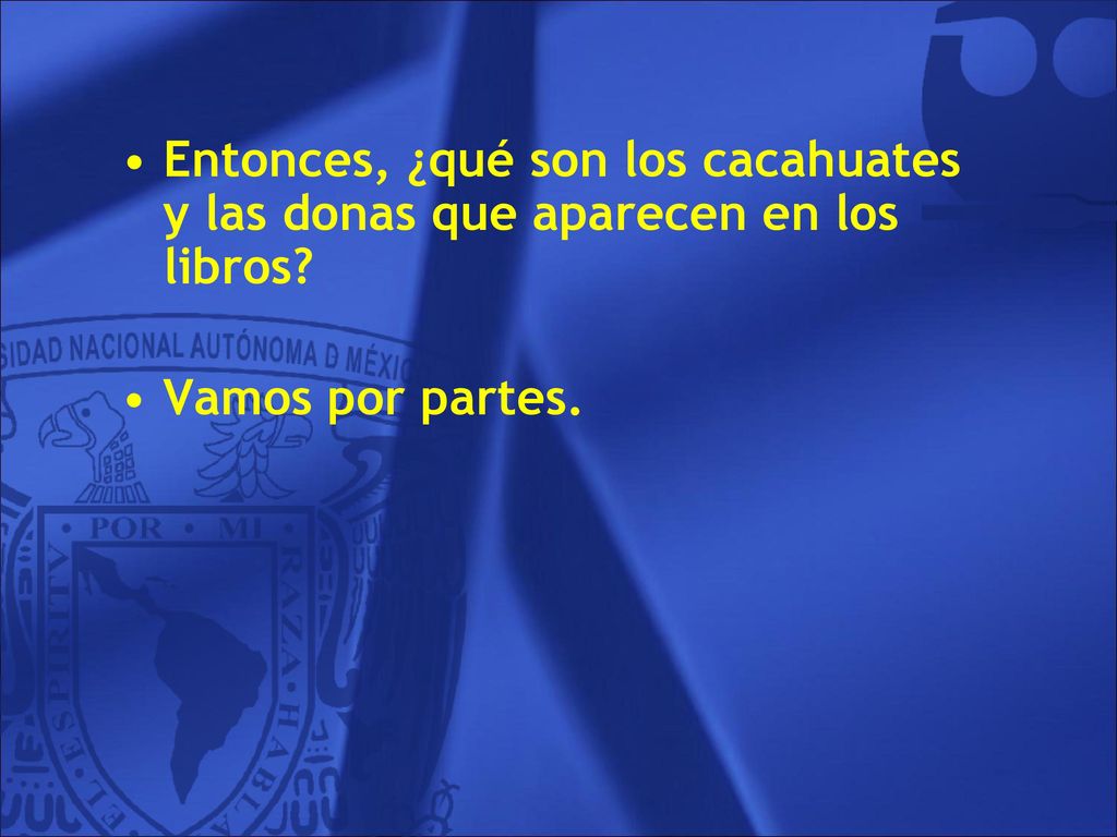 Entonces, ¿qué son los cacahuates y las donas que aparecen en los libros
