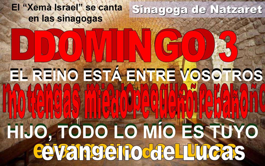 HIJO, TODO LO MÍO ES TUYO HIJO, TODO LO MÍO ES TUYO