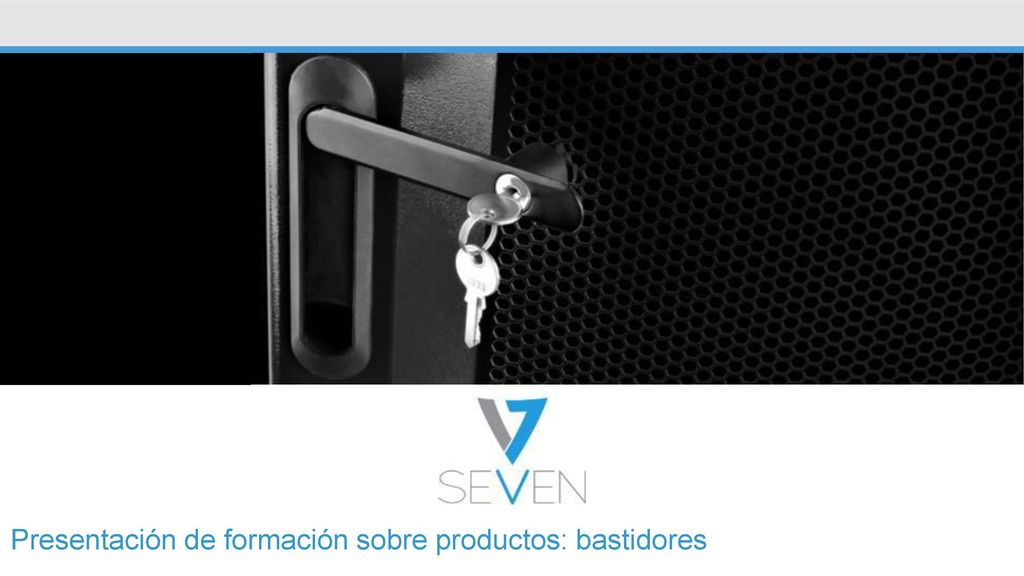 Presentación de formación sobre productos: bastidores