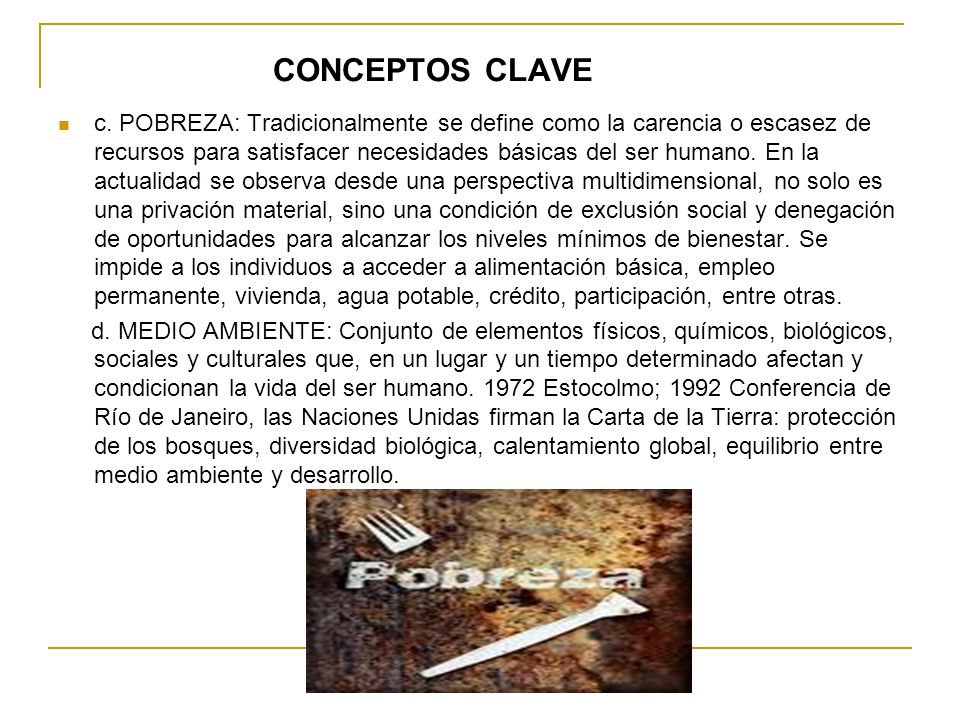 CONCEPTOS CLAVE