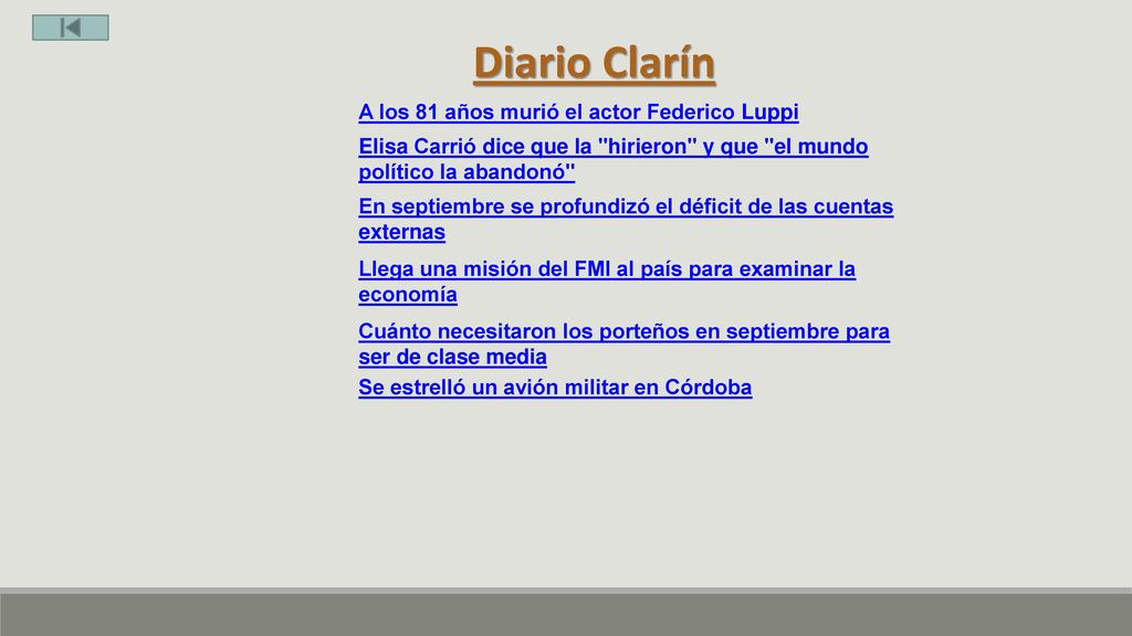 Diario Clarín A los 81 años murió el actor Federico Luppi