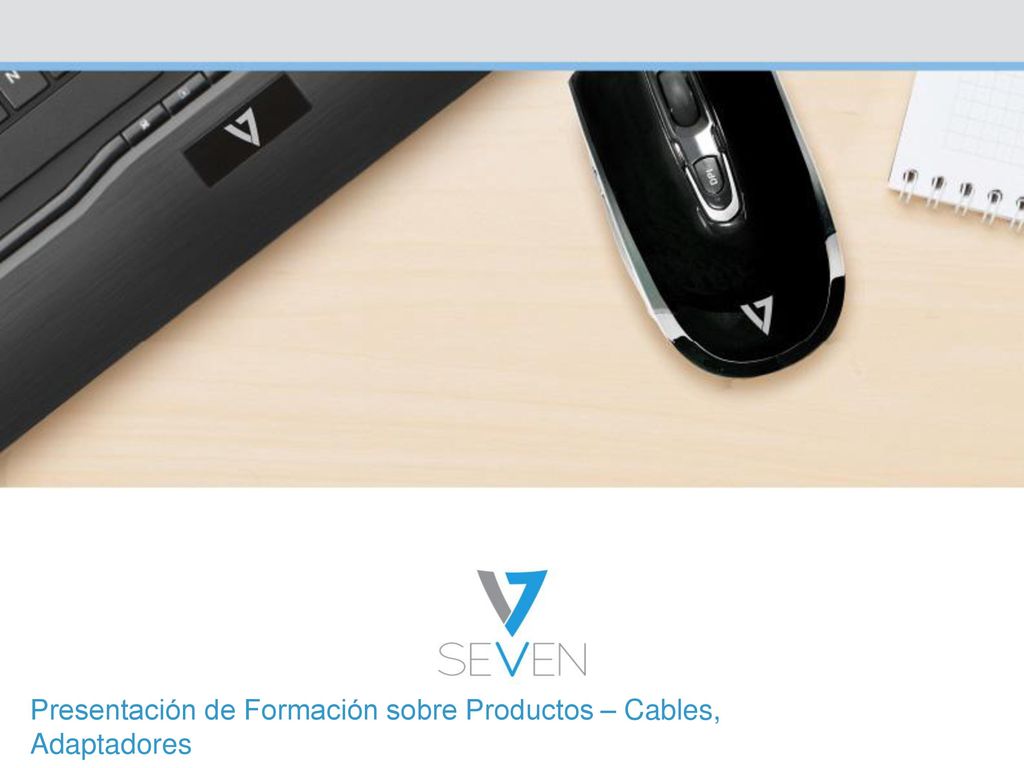 Presentación de Formación sobre Productos – Cables, Adaptadores