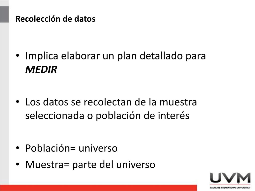 Implica elaborar un plan detallado para MEDIR