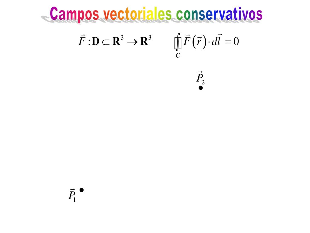 Campos vectoriales conservativos