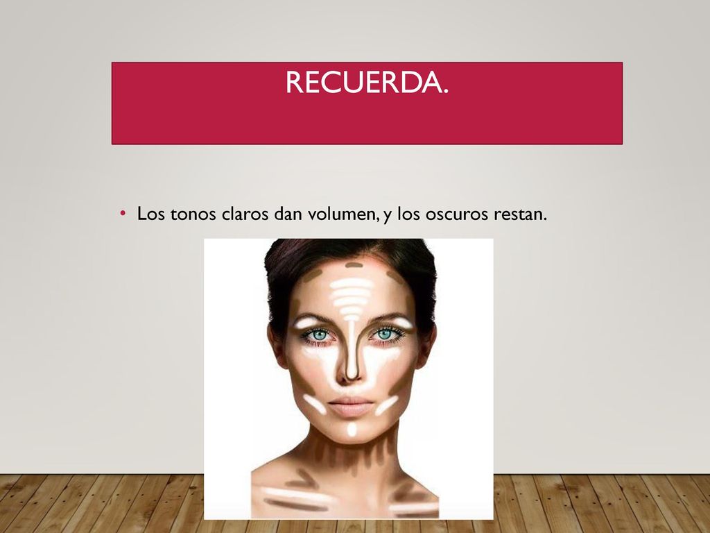 RECUERDA. Los tonos claros dan volumen, y los oscuros restan.