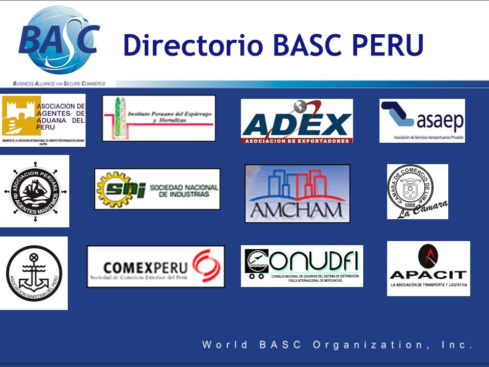 Directorio BASC PERU